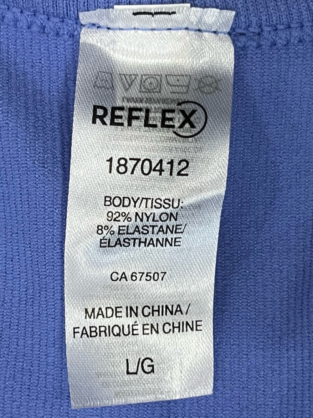 2-Pack Reflex Ribbed Racerback Tanks Large - Picture 7 of 8